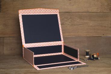 Ordnungsbox Kinderzimmer Papeterie Schreibweise handmade